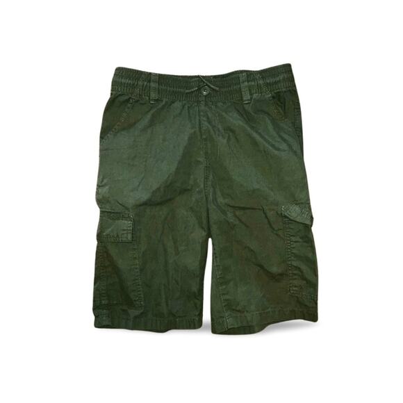 The Children Place Green Cargo Shorts Size 16 - Picture 1 of 3